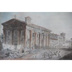 Rome By Jean-françois Thomas De Thomon (1760–1813)