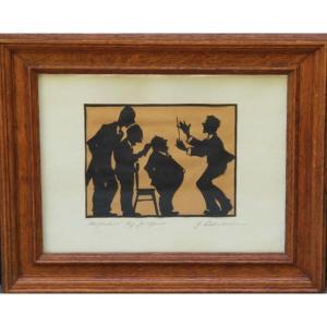 The Musicians, Paper Cutouts, Circa 1920