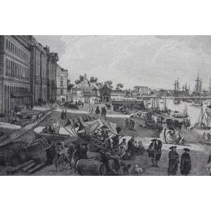 BORDEAUX 1767 d'après Joseph VERNET