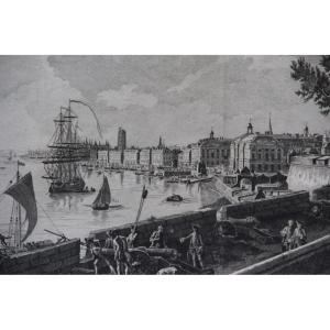 BORDEAUX 1767 d'après Joseph VERNET