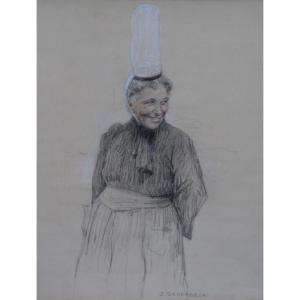 La BIGOUDENE par Jean SCHERBECK (1898-1989)