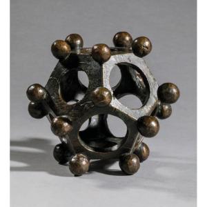 Bronze Dodecahedron.