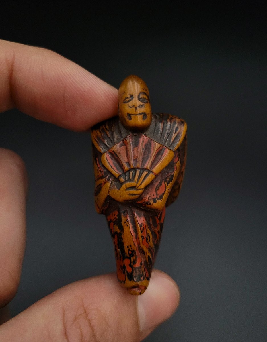 Netsuke - Theater Actor - Japan - 19th Century