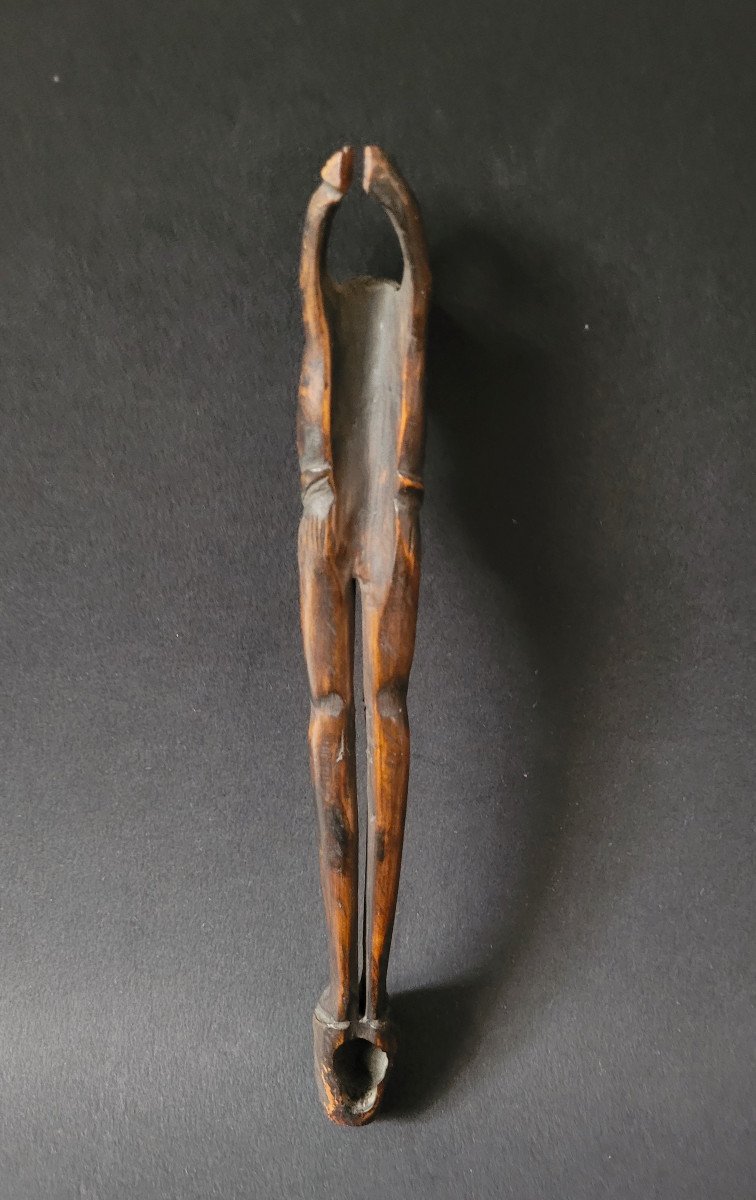 Kiseruzutsu - Etui A Pipe - Ashinaga - Japon - Art Populaire - Bois - Netsuke-photo-1