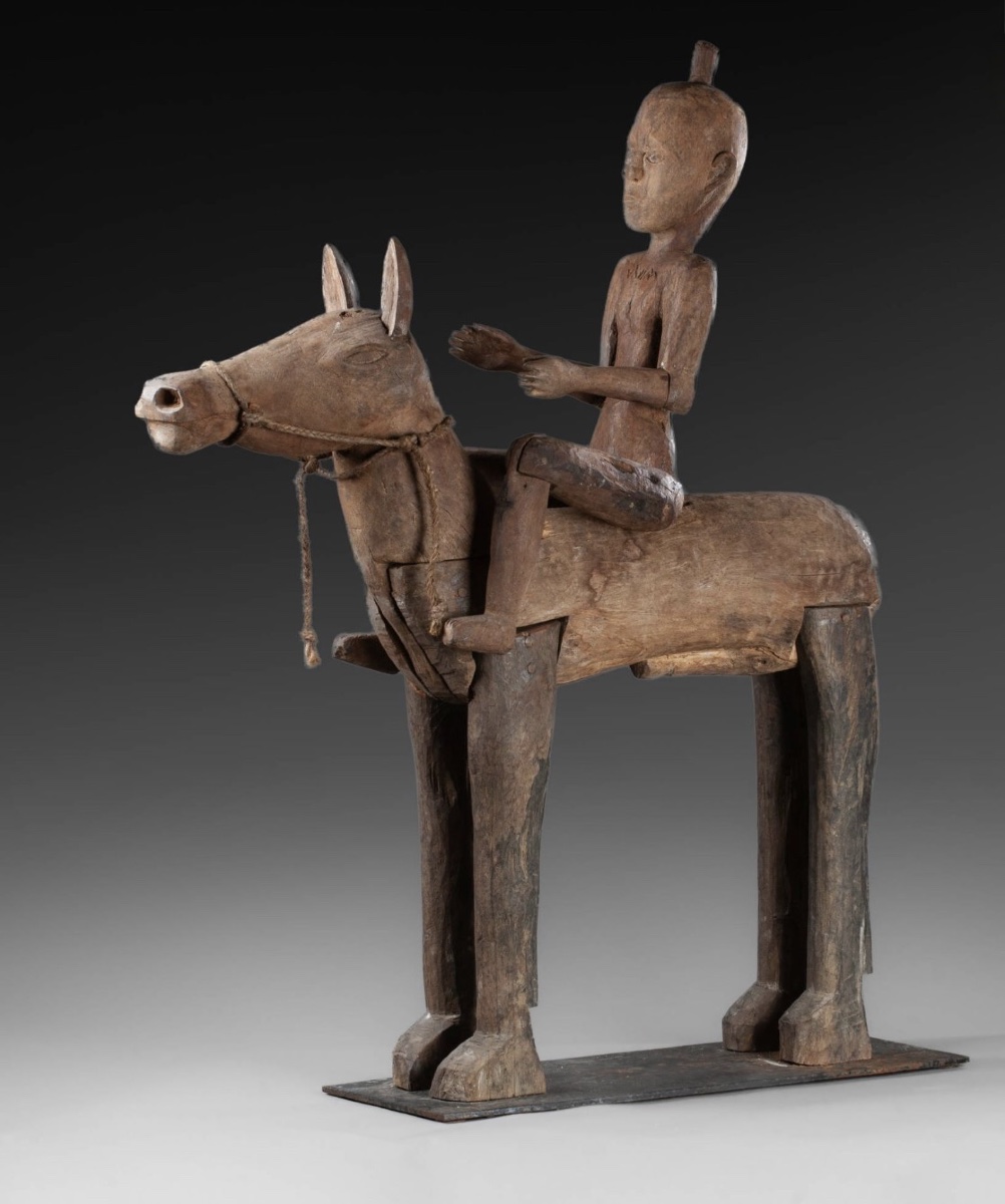 Rare Equestrian Tau Tau, Toraja, Sulawesi