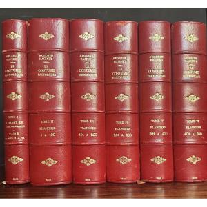 *le Costume Historique* By A. Racinet, – 6 Volumes – 500 Plates,  Firmin Didot, 1888