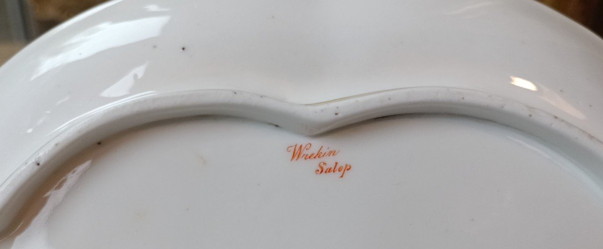 Plat - Porcelaine- Royal Worcester - Angleterre - Vers 1850.-photo-3