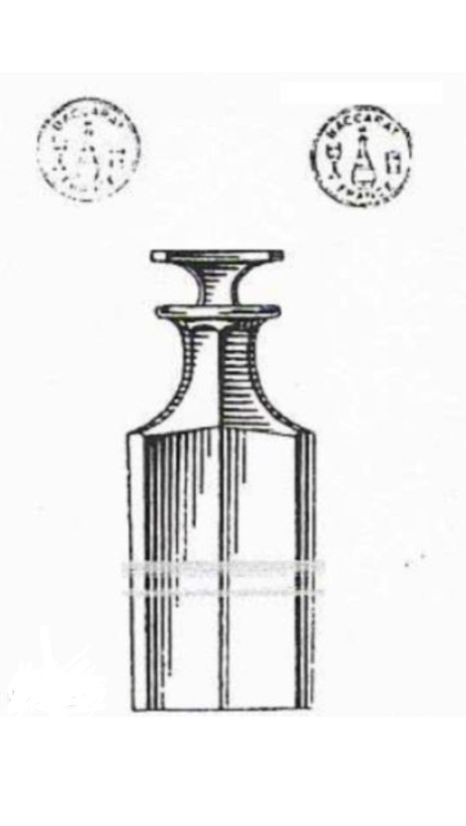 Cave à Liqueur - Baccarat - Napoléon III - v.1880.-photo-6