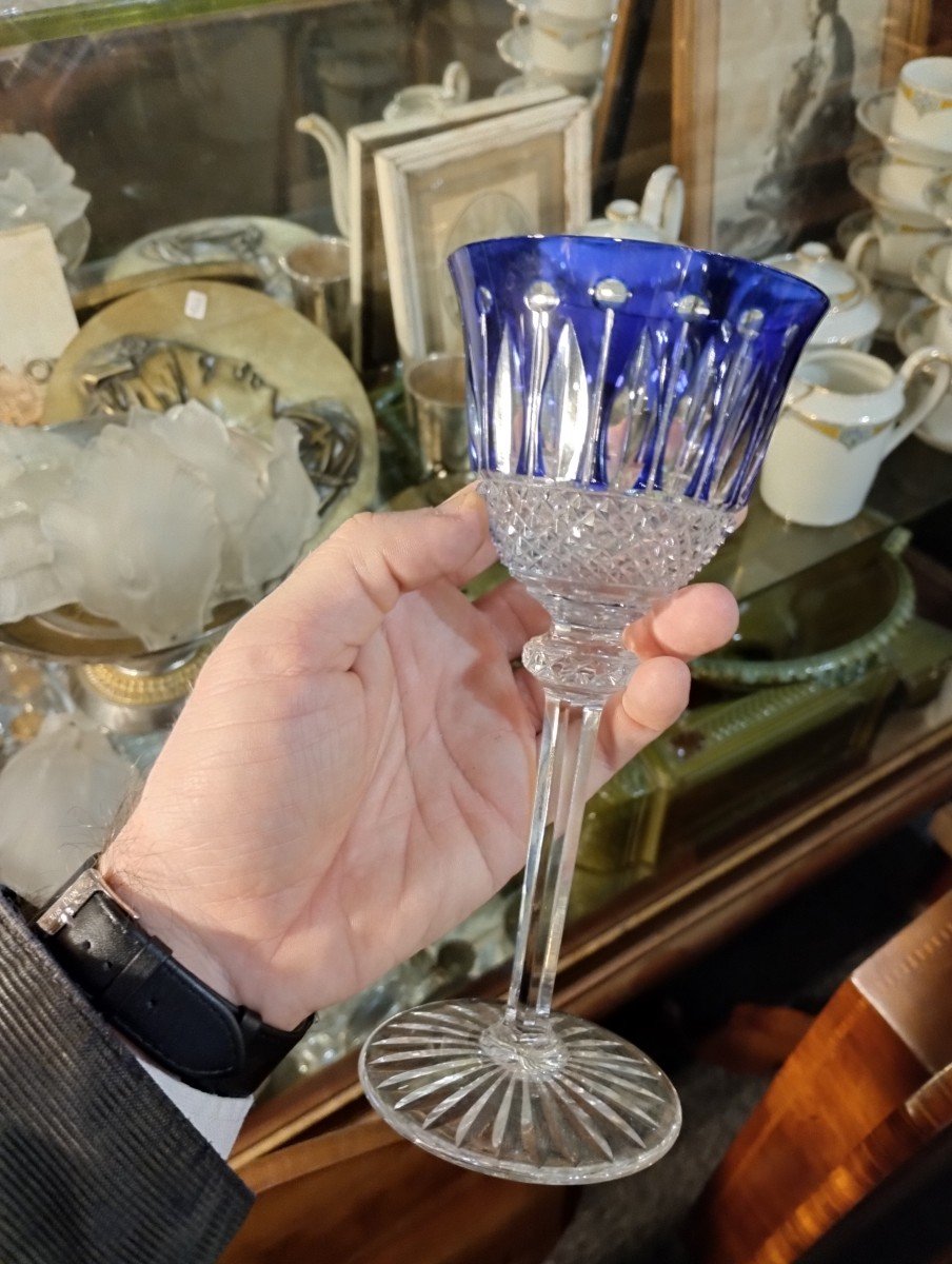 Glass Service - Tommy Model - Saint-louis Manufacture - C. 1970.-photo-4