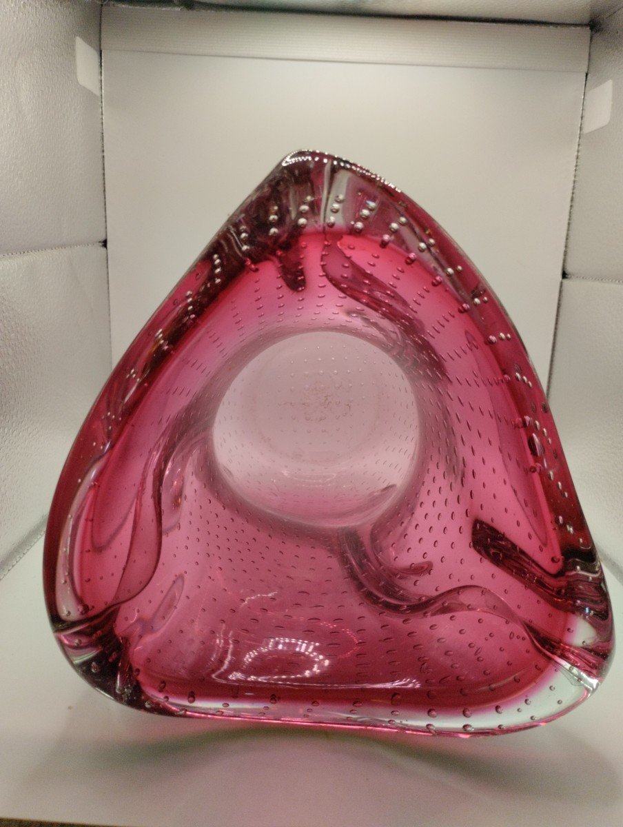 Vase - Murano - Bullicante - Archimedes Seguso - C. 1970-photo-2