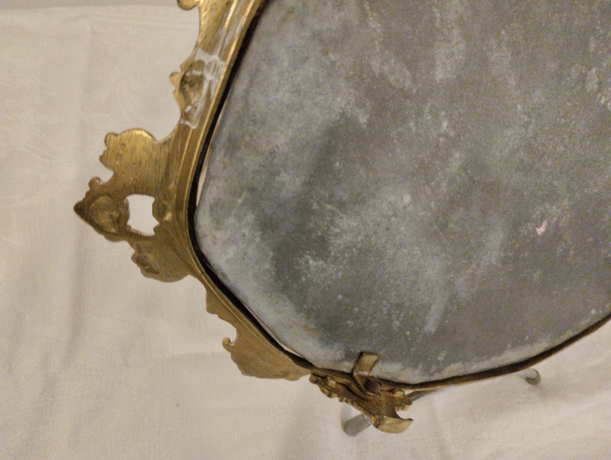 Surtout Of Table - Gilt Bronze - Louis XV - Mirror - C.1850.-photo-1