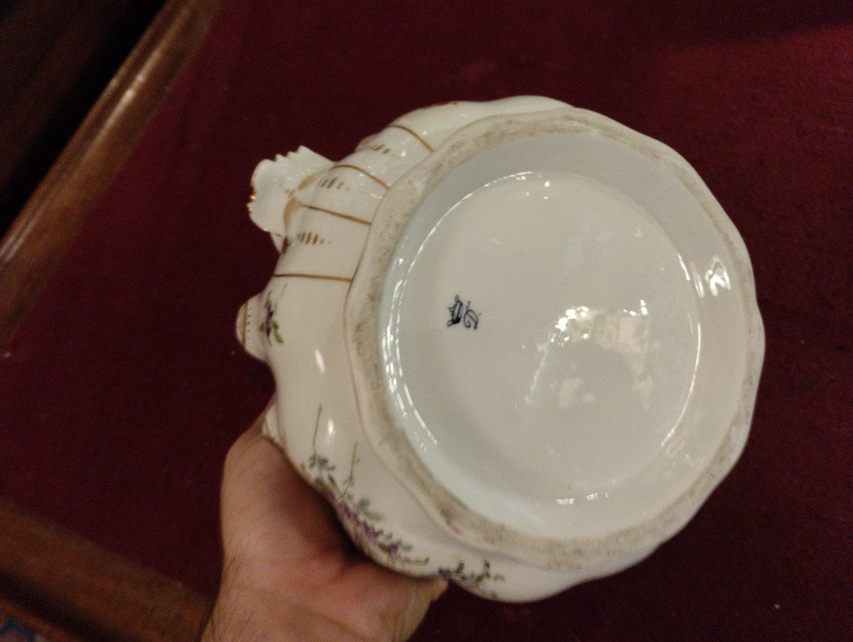 Verrière - Porcelaine -  Saxe - Dresde - V. 1900-photo-2
