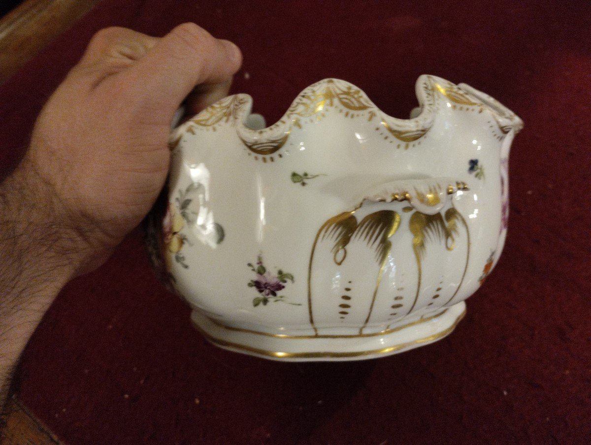 Verrière - Porcelaine -  Saxe - Dresde - V. 1900-photo-3