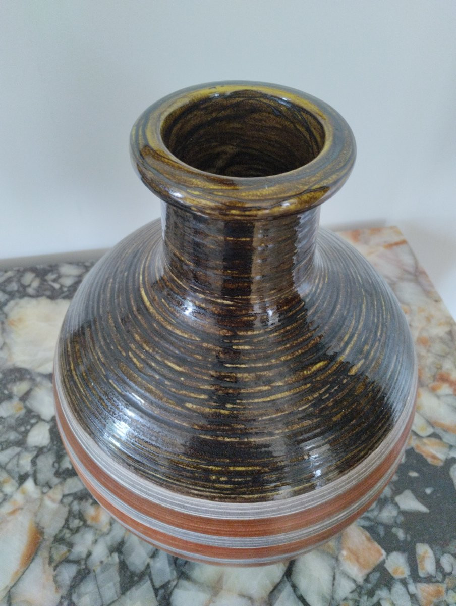 Vase - Céramique - Marcel Guillot  - v. 1960.-photo-3