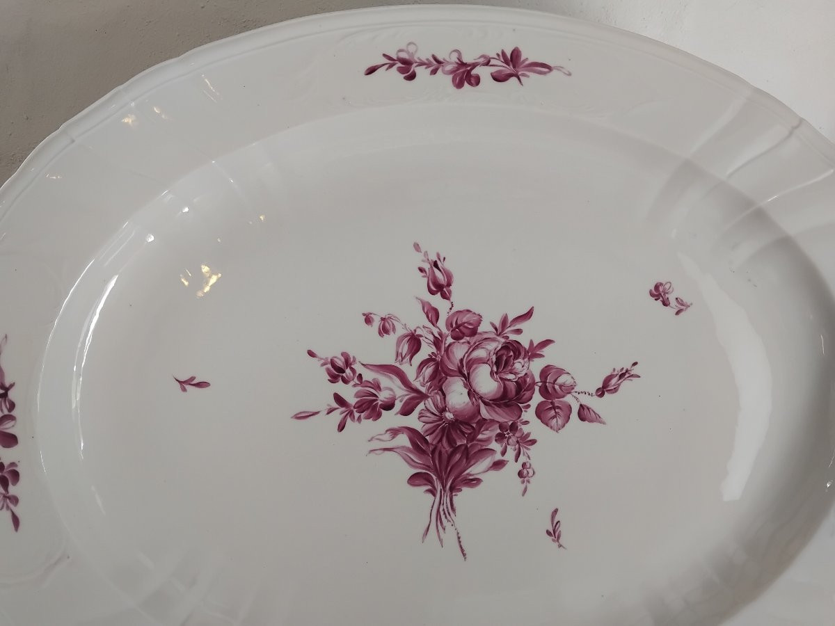 Plat  - Porcelaine- Manganèse - Copenhague- 1905.-photo-2