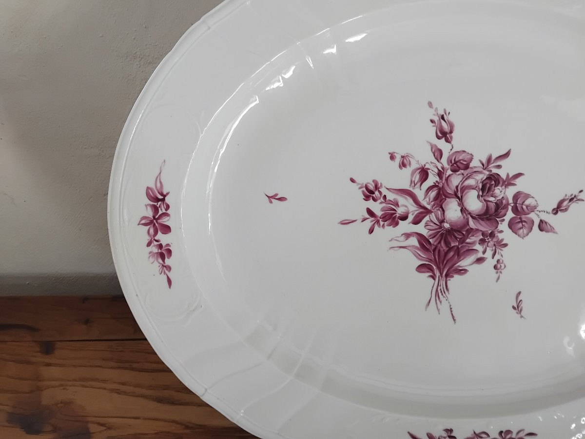 Plat  - Porcelaine- Manganèse - Copenhague- 1905.-photo-3