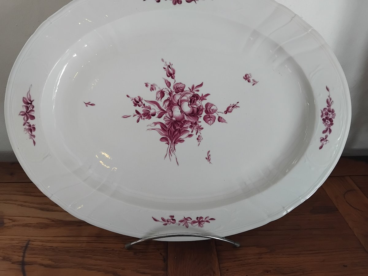 Plat  - Porcelaine- Manganèse - Copenhague- 1905.-photo-4