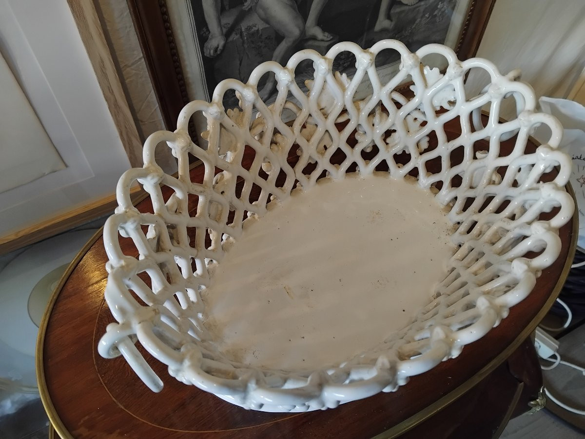 Jardinière - Faïence- Malicorne - Émile Tessier - v .1930-photo-1