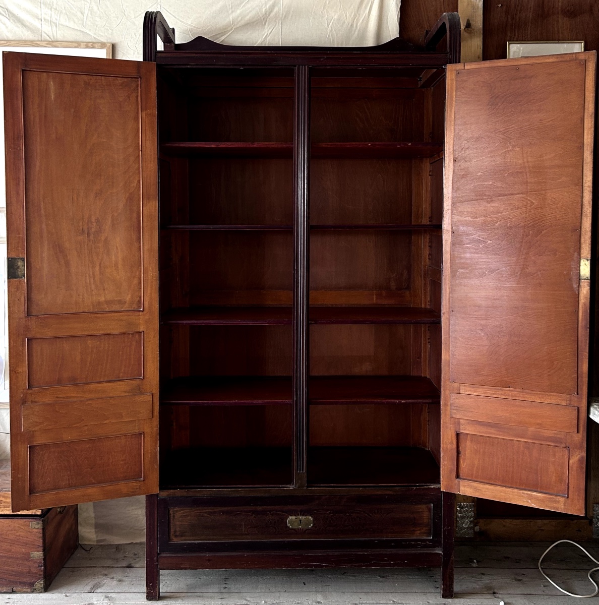 Wardrobe - Jacob & Josef Kohn - Beech - Vienna - Circa 1900-photo-7