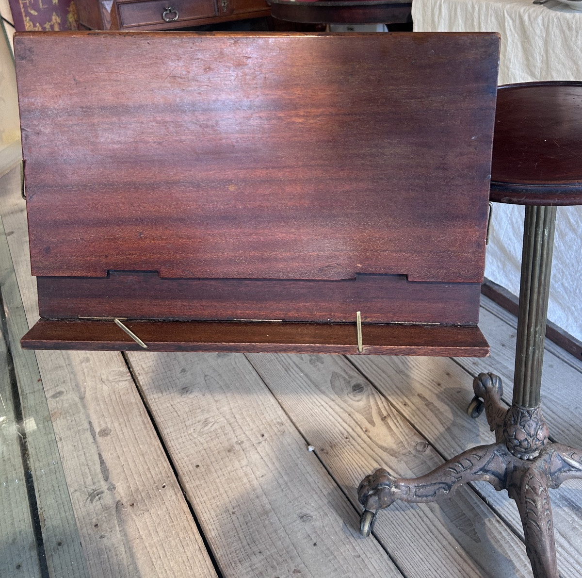 Literary Table - John Carter - Mahogany -v.1880-photo-2
