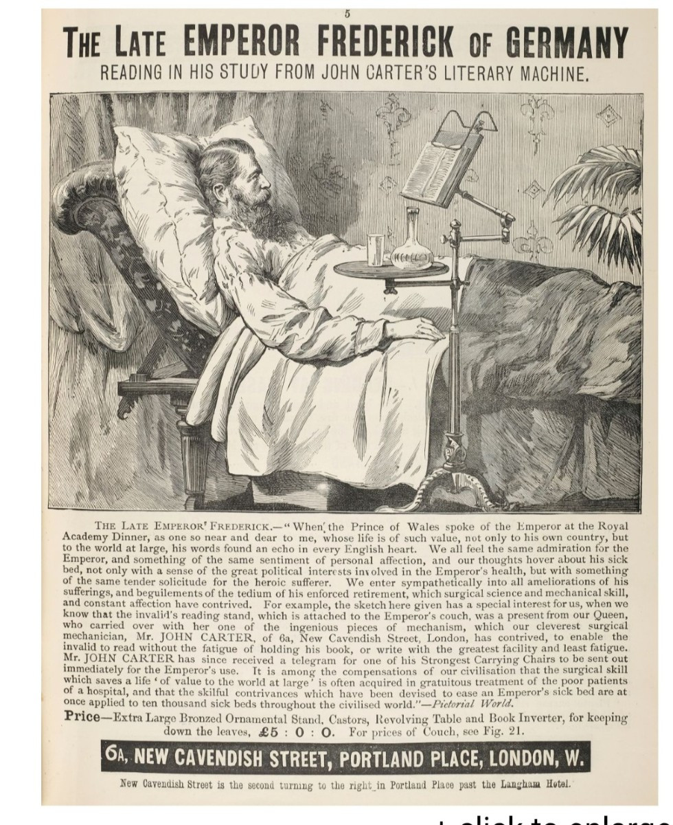 Table littéraire - Literary table - John Carter - Acajou -V.1880-photo-8