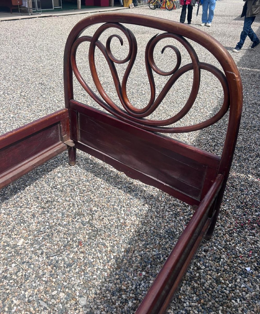 Pair Of Beds - Bentwood- J. J Kohn - C.1900-photo-3