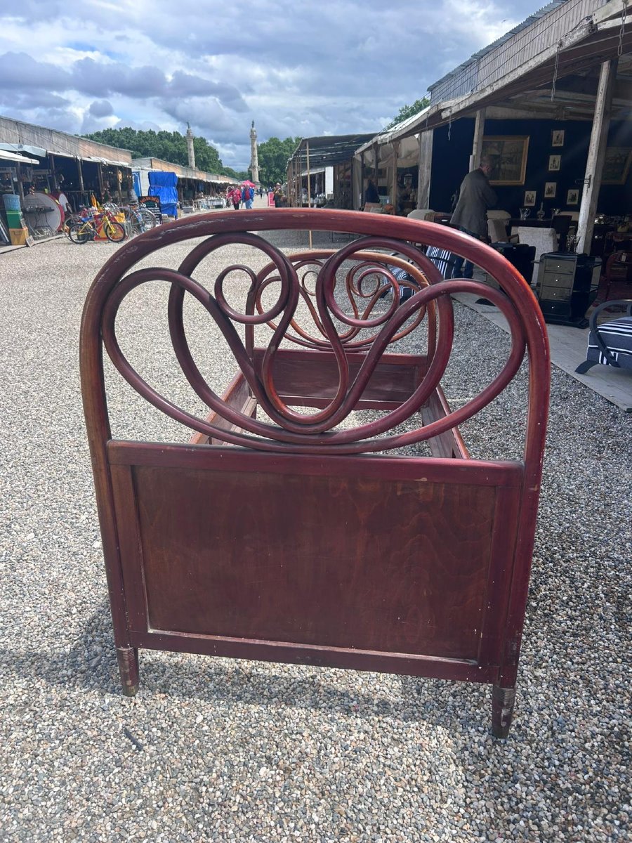 Pair Of Beds - Bentwood- J. J Kohn - C.1900-photo-3
