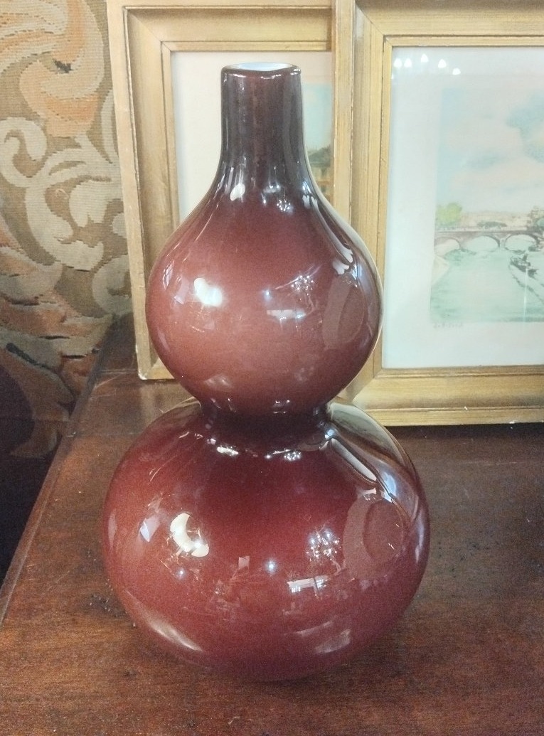 Vase - Double-walled Glass - Holmegaard - Denmark - C. 1960