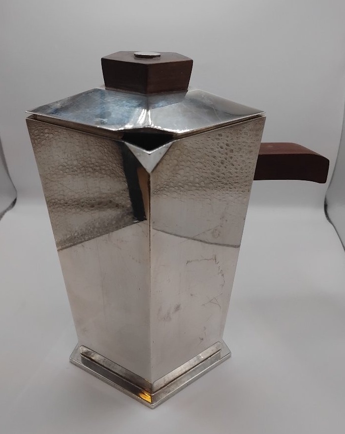 Cafetière -  Argent et palissandre - Tétard Frères - Valéry Byzouard (1875-1945) -1930.-photo-2