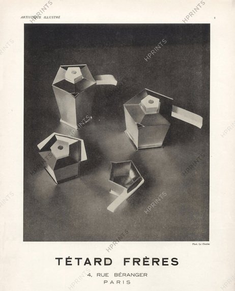 Cafetière -  Argent et palissandre - Tétard Frères - Valéry Byzouard (1875-1945) -1930.-photo-6