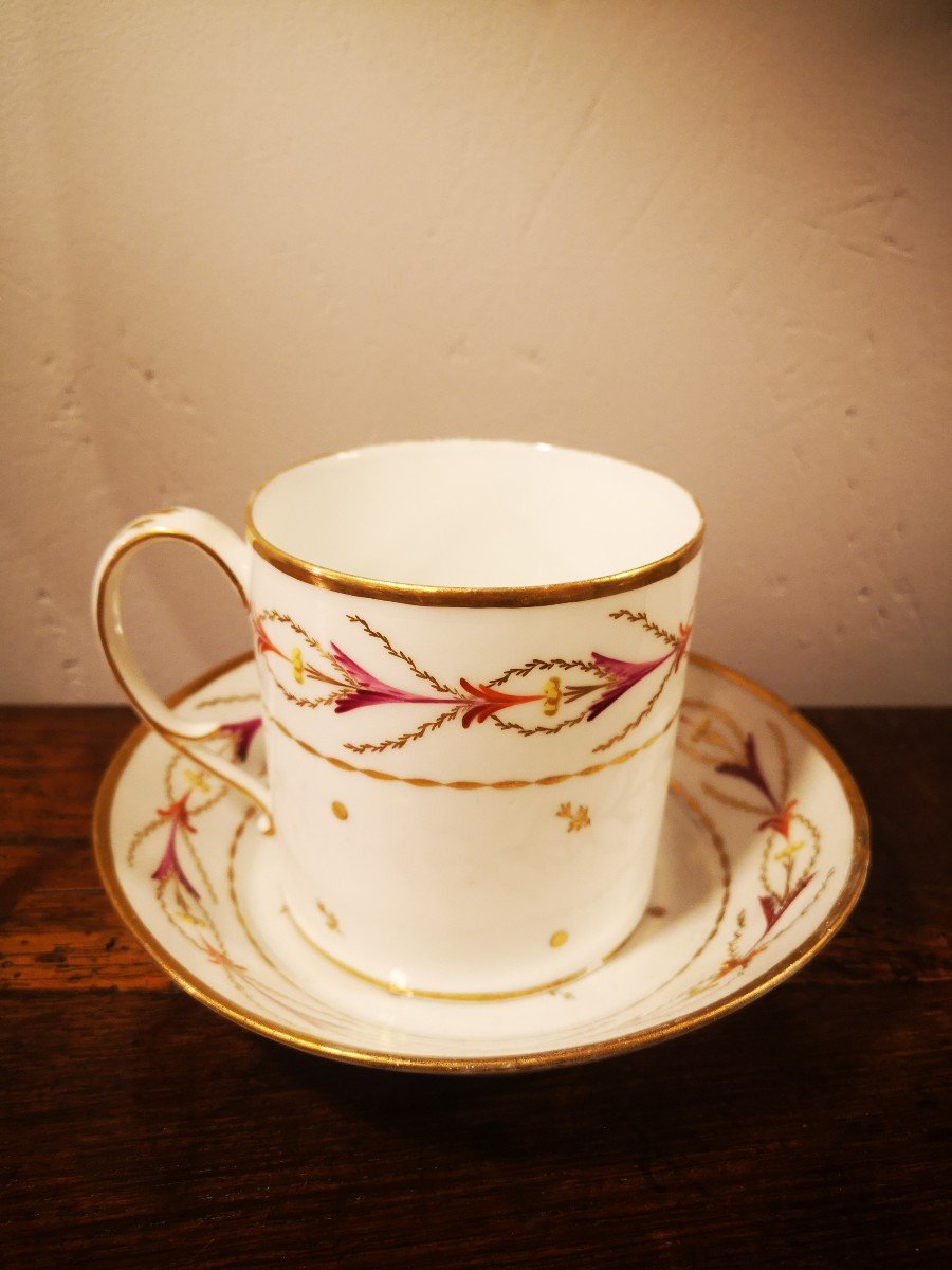 Tasse - Porcelaine - Fin XVIIIe. -photo-2