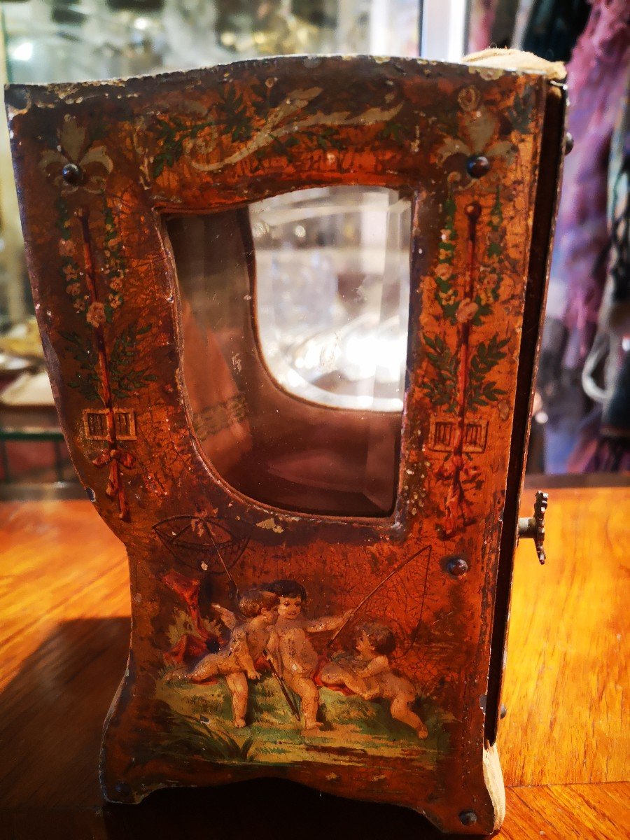 Carrier Chair - Watch Holder - Vernis Martin  - End XIX E S.-photo-4