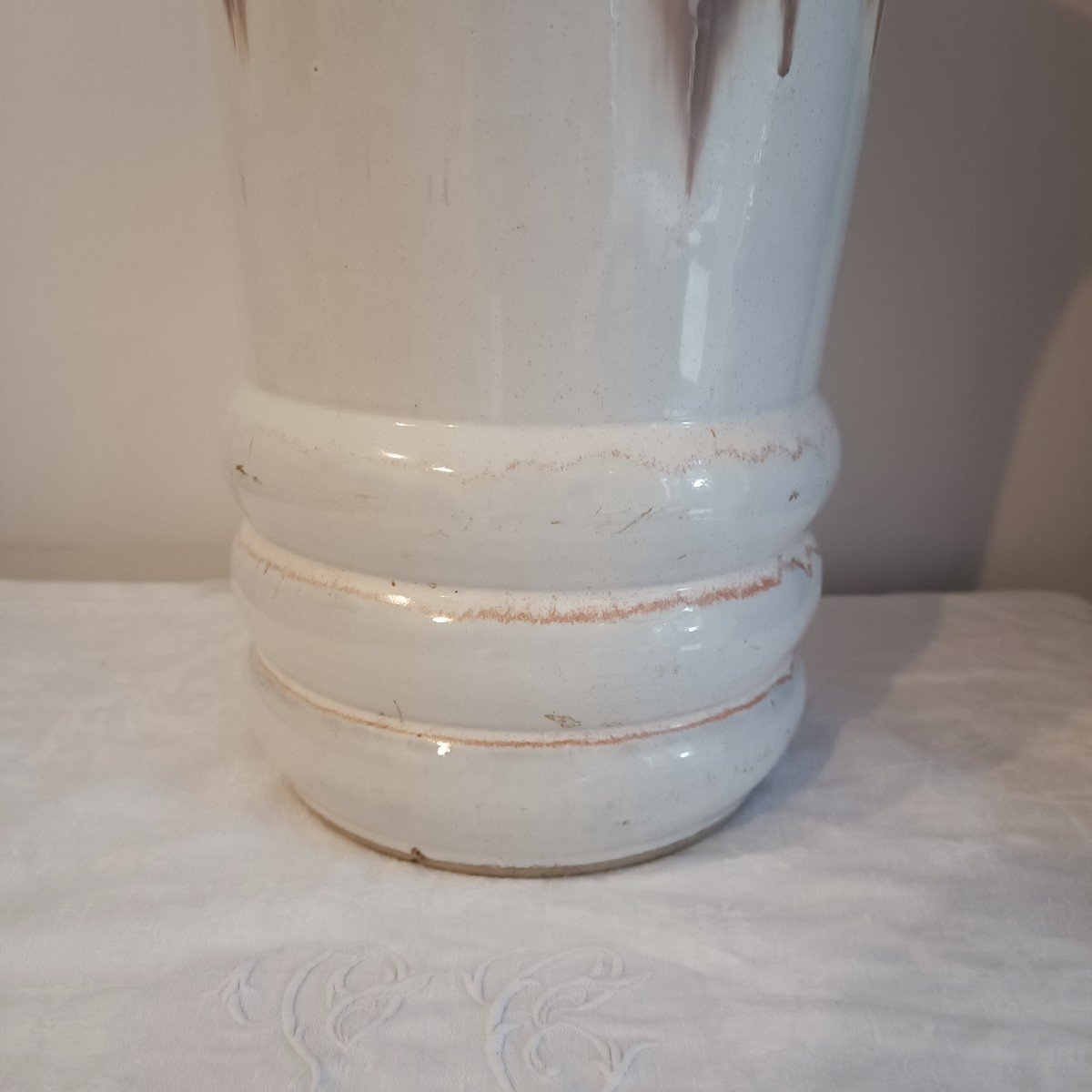 Vase - Flamed Sandstone - Art Deco - V. 1940-photo-2