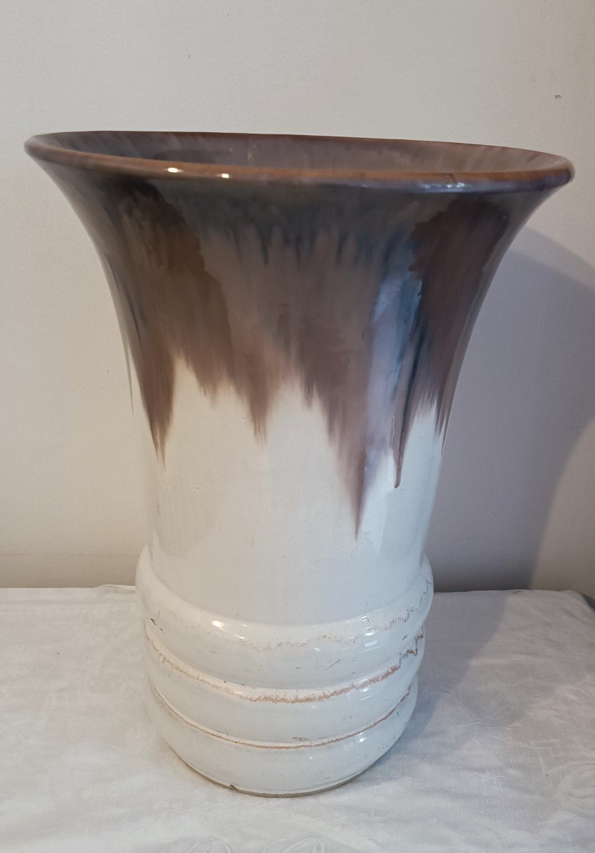 Vase - Flamed Sandstone - Art Deco - V. 1940