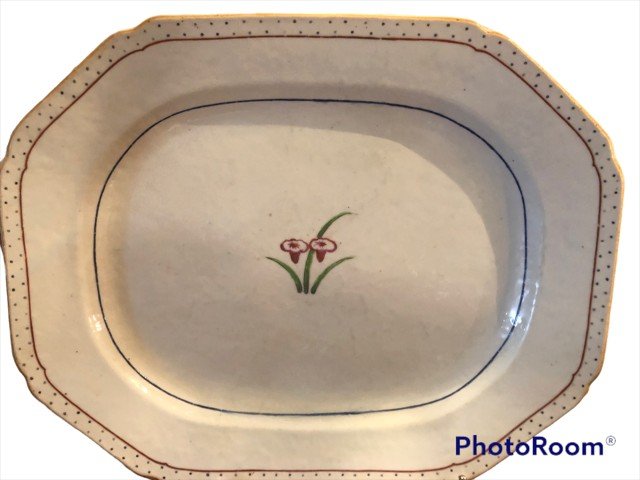 Plat - Porcelaine De Chine -  Compagnie Des Indes- XVIII E S.-photo-4