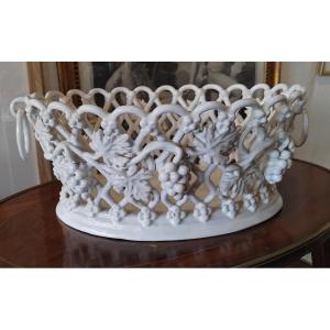 Jardinière - Faïence- Malicorne - Émile Tessier - v .1930