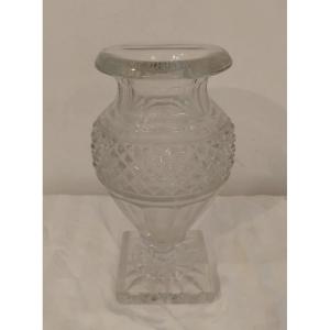 Vase - Crystal - Medicis - Saint Louis - C. 1950.
