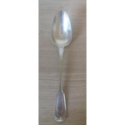 Stew Spoon- Silver- Late XIX Es.