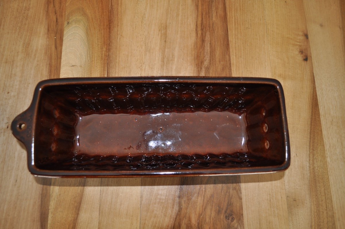 Pair Of Antique Decorative Cake Molds In Glazed Terracotta Germany Ceramic Germany-photo-2