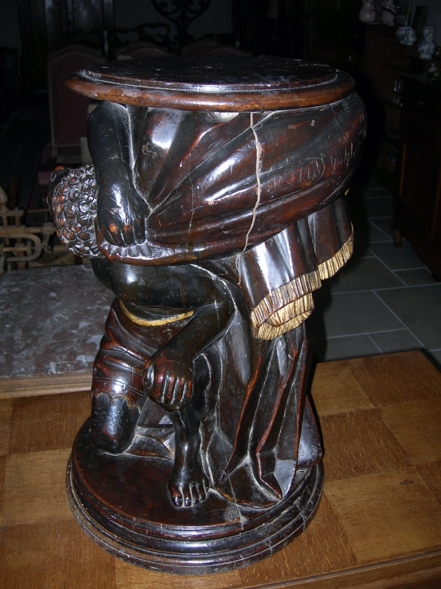 Nubian Polychrome Sculptted Wood Presentation Saddle Italy Ancient Venitian Work 19th Century-photo-2