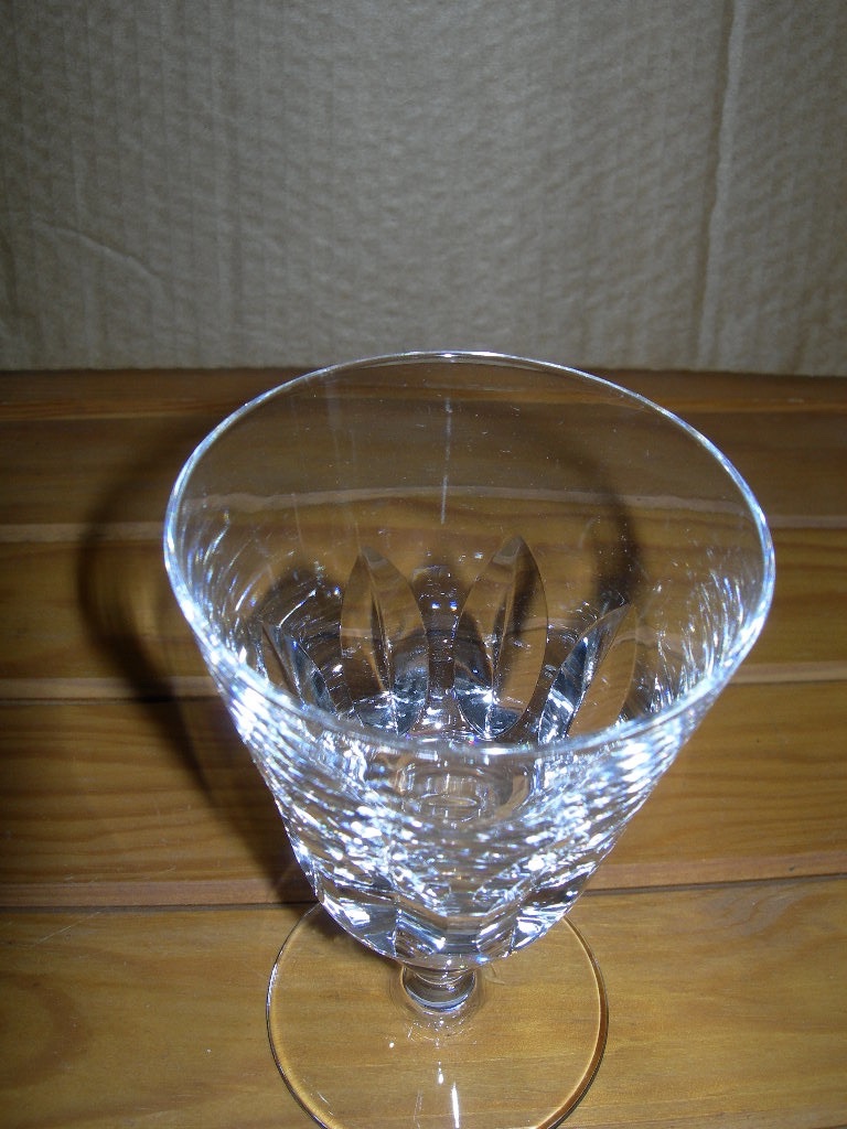 12 Jersey-style Liqueur Or Aperitif Wine Glasses Made Of Crystal From Saint-louis, France; 11.2 Cm-photo-3
