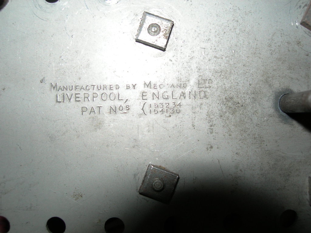 COFFRET DE MECCANO ANCIEN EN BOIS BOITE DE CHOIX N°6 PÉRIODE NICKELÉE VERS 1919 AVEC UN MOTEUR-photo-3