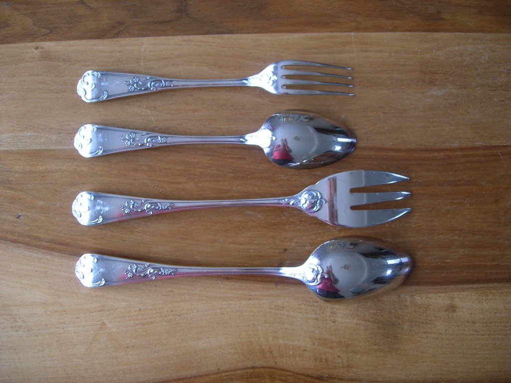 4-piece Silver-plated Serving Set By Ercuis France In The Louis XV Style-photo-2