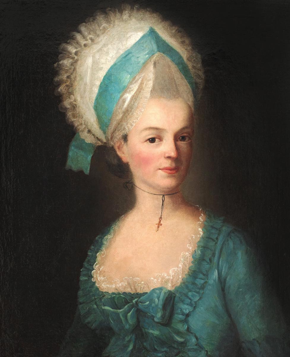 Portrait De Mathurine Guignard De Saint-priest, Fille Du Ministre De Louis XVI -photo-2