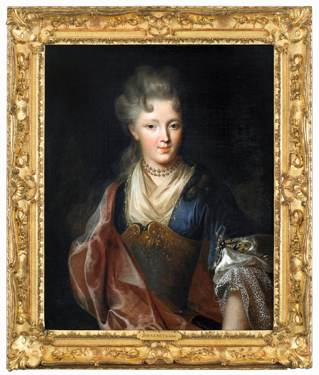 Portrait d'Une Dame De Qualité En Représentation Théatrale. Entourage De François De Troy