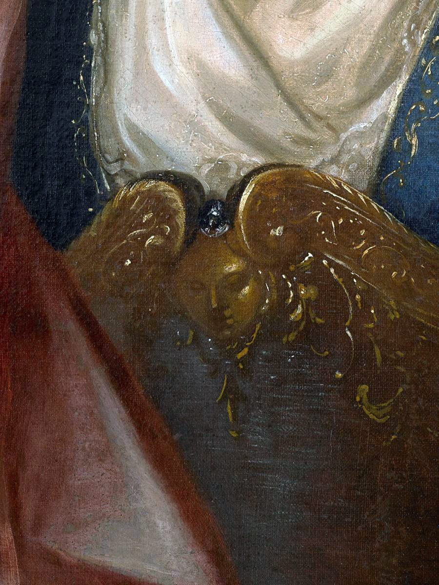 Portrait d'Une Dame De Qualité En Représentation Théatrale. Entourage De François De Troy-photo-4