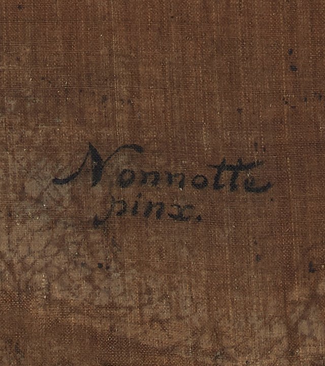Signé Donatien Nonnotte (1708-1785), Portrait d'Un Seigneur En Armure -photo-1