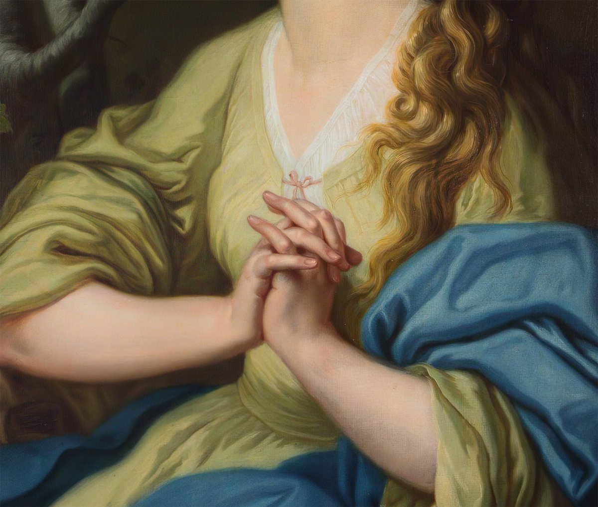 Suiveur De Pompeo Batoni - Marie Madeleine Repentante-photo-4