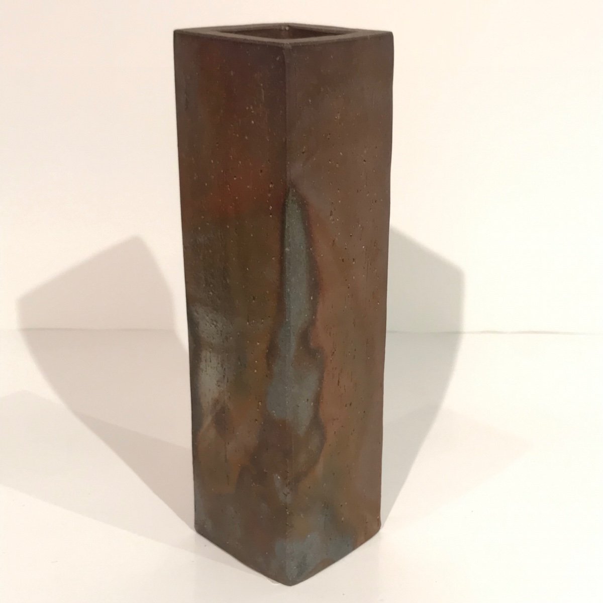 Vase Japonais Minimaliste Bizen - Japon-photo-7
