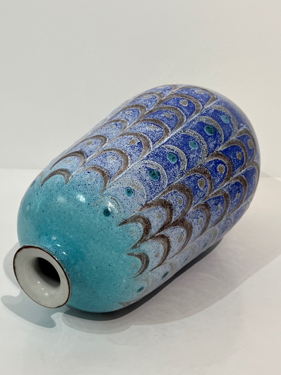 Vase Japonais En Céramique De Taniguchi - Japon -photo-1